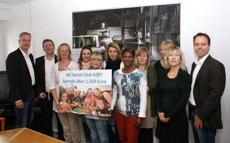 Social Club spendet 1.250 € an die Dortmunder Mitternachtsmission 